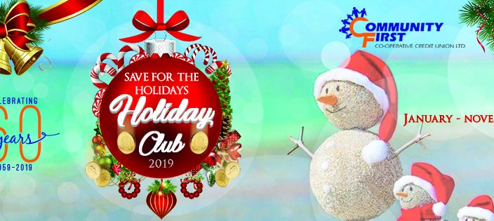 Join our Holiday Club in January or February
